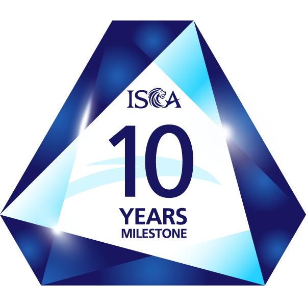 ISCA 10 Year Badge